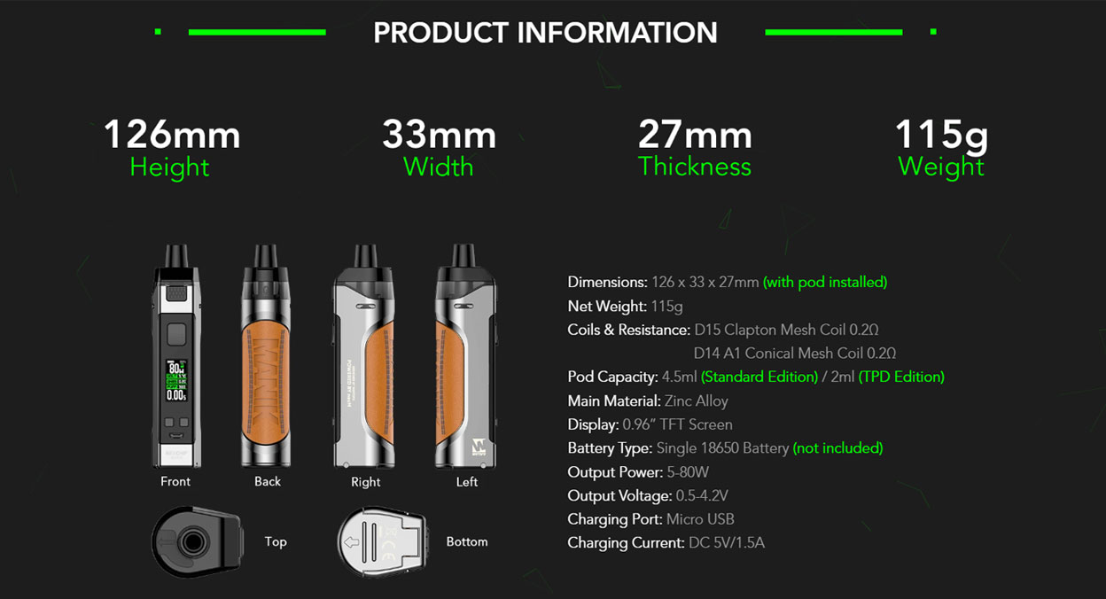 Wotofo Manik Kit